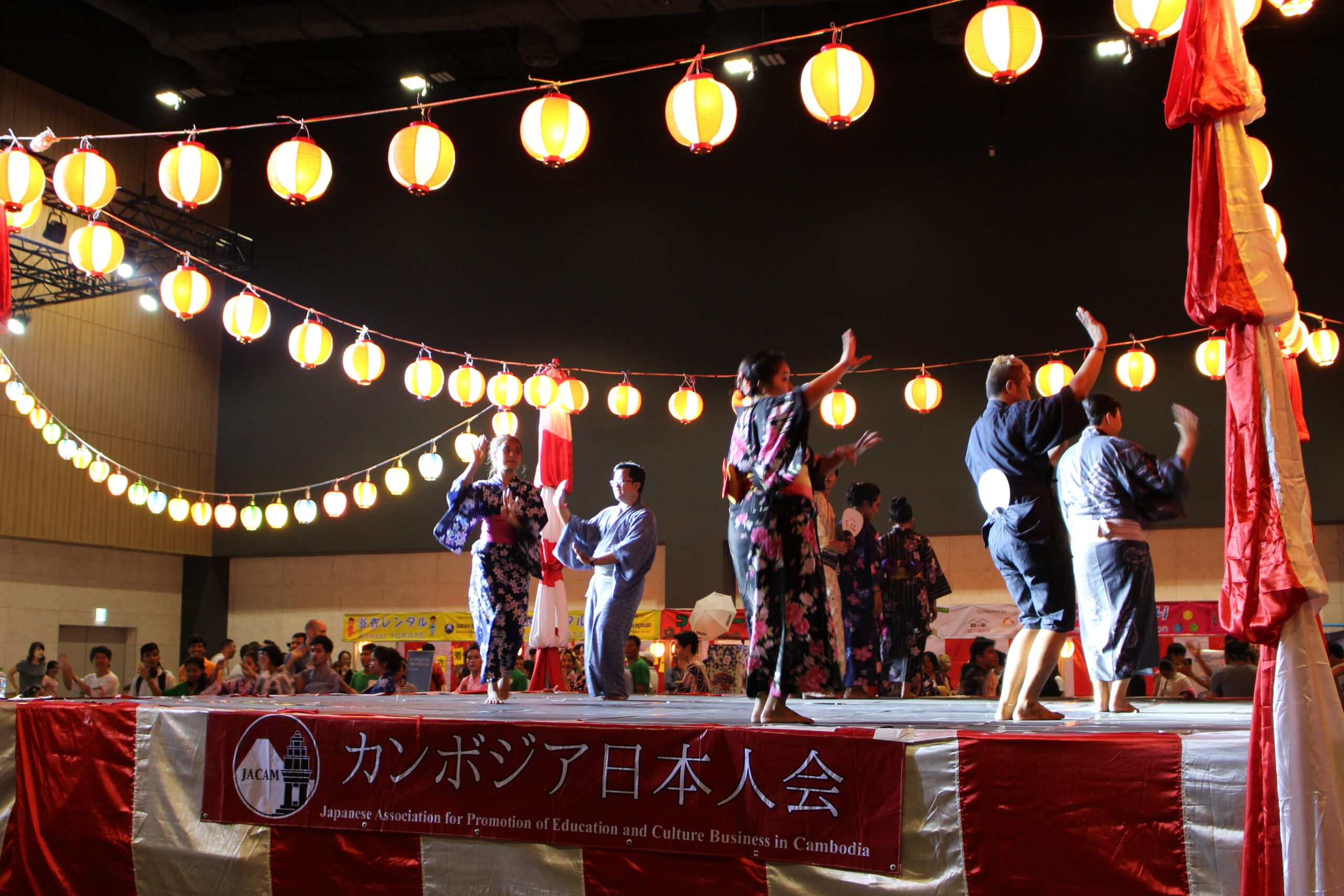 (日本語) 「第14回カンボジア日本人会盆踊り大会」が開催されました