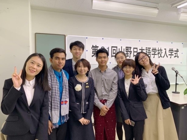 Cambodians Spreading Their Wings in Japan ①Student of Japanese Language School　